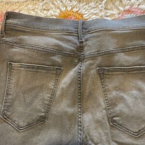 Mother jeans gray called the swooned super moon